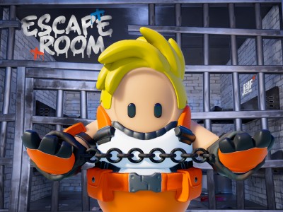 ESCAPE ROOM FALL GUYS - PRISON