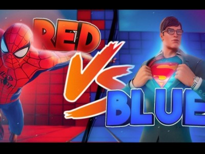 RED VS BLUE SPIDERMAN VS SUPERMAN