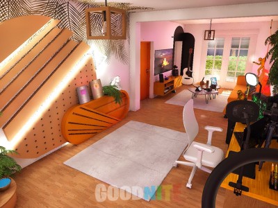 Cache cache dans le Setup 2023 de Michou