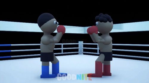 Combat de boxe