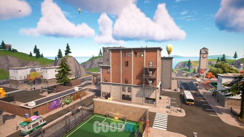 Chasse a l'homme à Tilted Tower