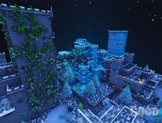 Ice Queen-s Frozen Castle