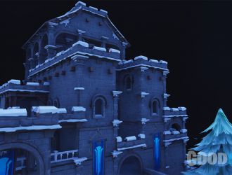 Ice Queen-s Frozen Castle
