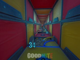 DEATHRUN 300 LEVELS - RED VS YELLOW