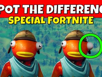 SPOT THE DIFFERENCE : SPECIAL FORTNITE