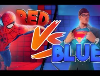 RED VS BLUE SPIDERMAN VS SUPERMAN