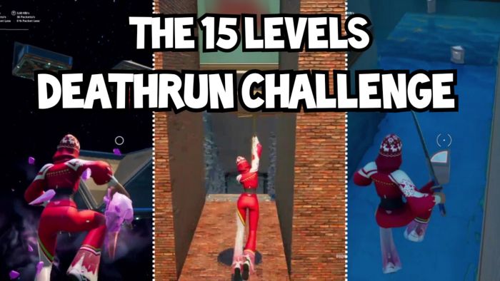 The 15 Levels Deathrun Challenge !