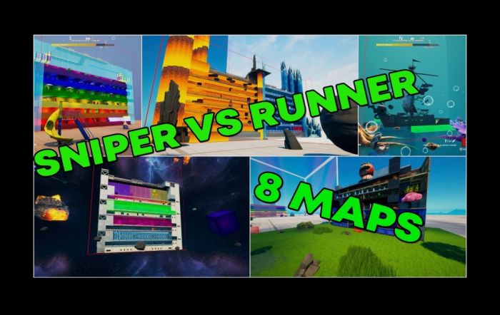 SNIPER VS RUNNER 8 MAPS