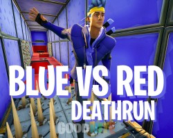 image 2 map Red vs Blue Deathrun 200 Levels