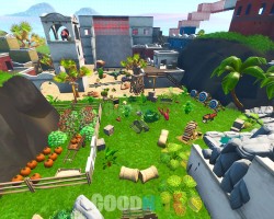 image 1 map 1,2,3 Soleil Prop Hunt