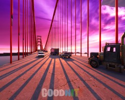 image 1 map GOLDEN GATE BRIDGE RUSH