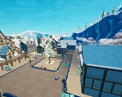 image 2 map battle royale spéciale Noël