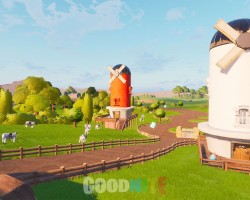 image 2 map MARIO KART X FORTNITE: PRAIRIE MEUH MEUH