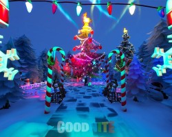 image 1 map CHRISTMAS DEATHRUN - 10 HARD LEVELS