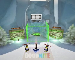 image 1 map DEATHRUN PENGUIN WINTER 350 LEVELS