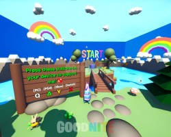 image 1 map 100 LEVEL RAINBOW DEATHRUN
