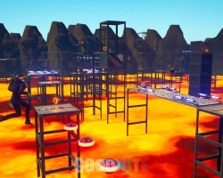 image 3 map 100+ LAVA PARKOUR DEATHRUN