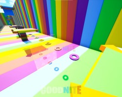 image 2 map 100 LEVEL RAINBOW DEATHRUN