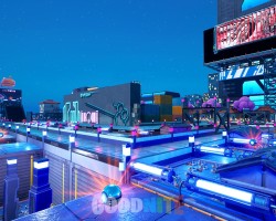 image 2 map Cyber City Deathrun 200+ Levels