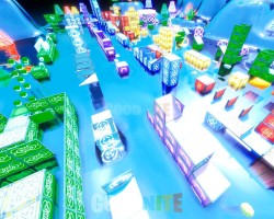 image 3 map 100 level *NEON NIGHT* default deathrun