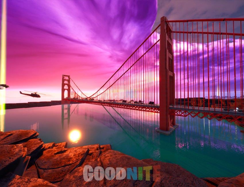 cover map GOLDEN GATE BRIDGE RUSH