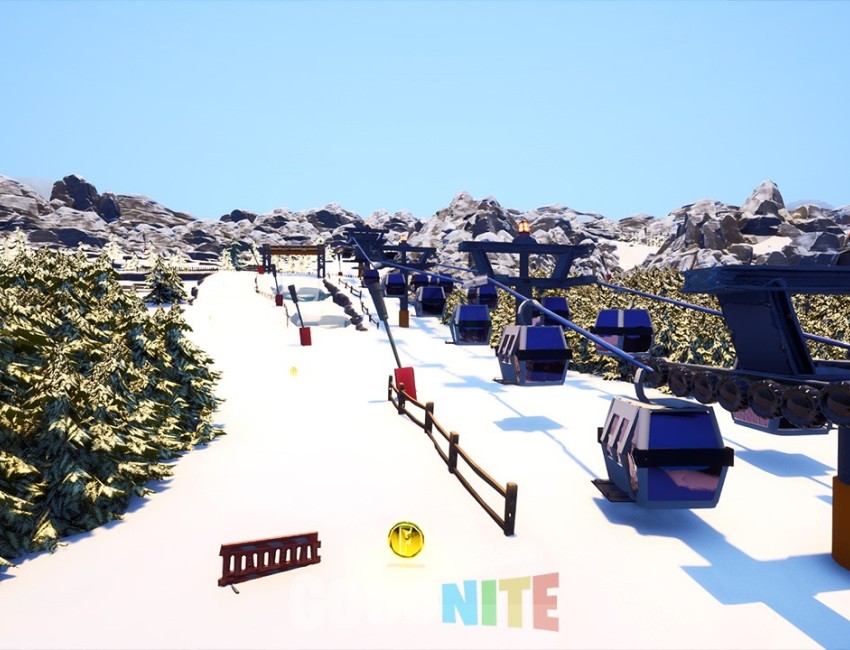 cover map JUST SKIING AND SNOW 2023