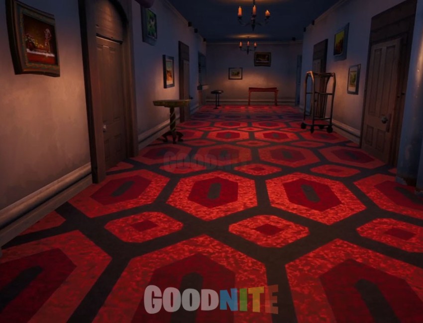 cover map THE SHINING HOTEL OVERLOOK