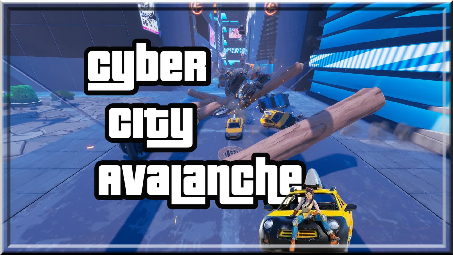 top map image Cyber City Avalanche